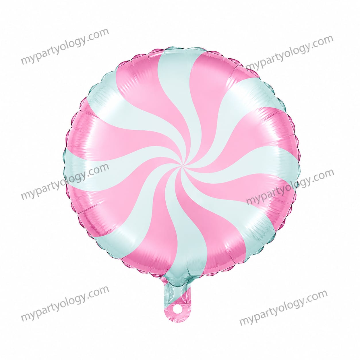 Candy Lollipop Pink & Blue 18'' Foil Balloon