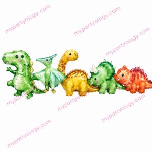 Dinosaur Garland Joint Foil Balloon