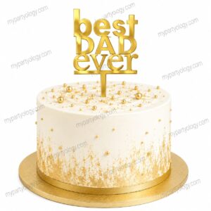 Best Dad Ever Cake Topper