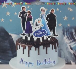Frozen Paper Cake Topper (Pack of 6)