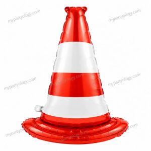 Traffic Cone 32'' Foil Balloon