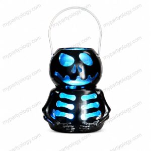 Black Skeleton LED Candle