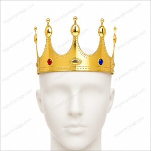 Gold Plastic Crown