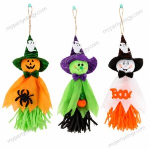 Assorted Scarecrow Halloween Hanging Decoration (Pack of 1)