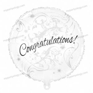 Congratulations Victorian 18'' Foil Balloon (Unique)