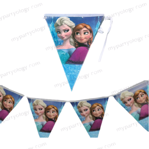 Frozen Paper Flag/Pennant Banner