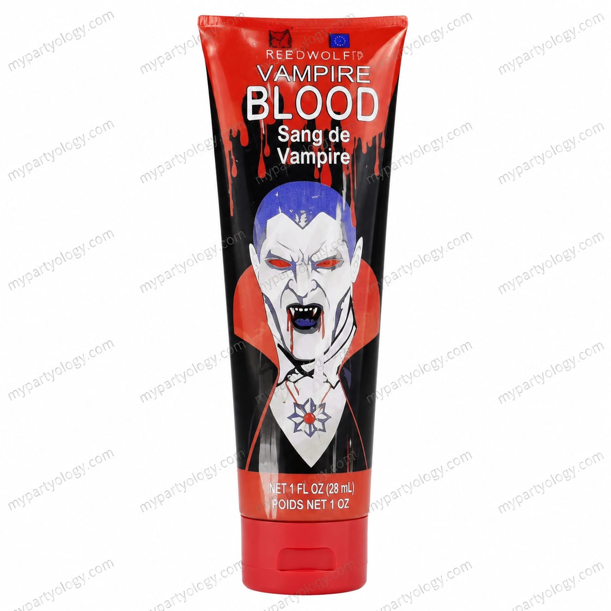Vampire Red Blood Tube (Pack of 1)