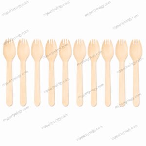 Wooden Spork (Pack of 10)