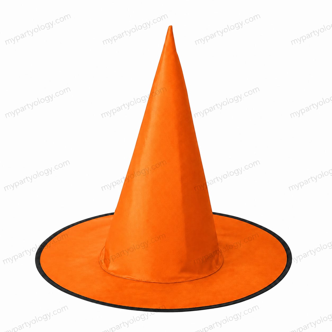 Witch Orange With Black Rim Hat - Image 2
