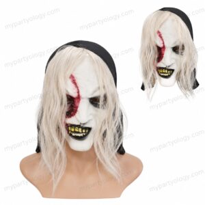 Yellow Teeth Witch Silicon Mask