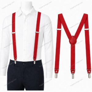 Red Suspenders (Pack of 1)