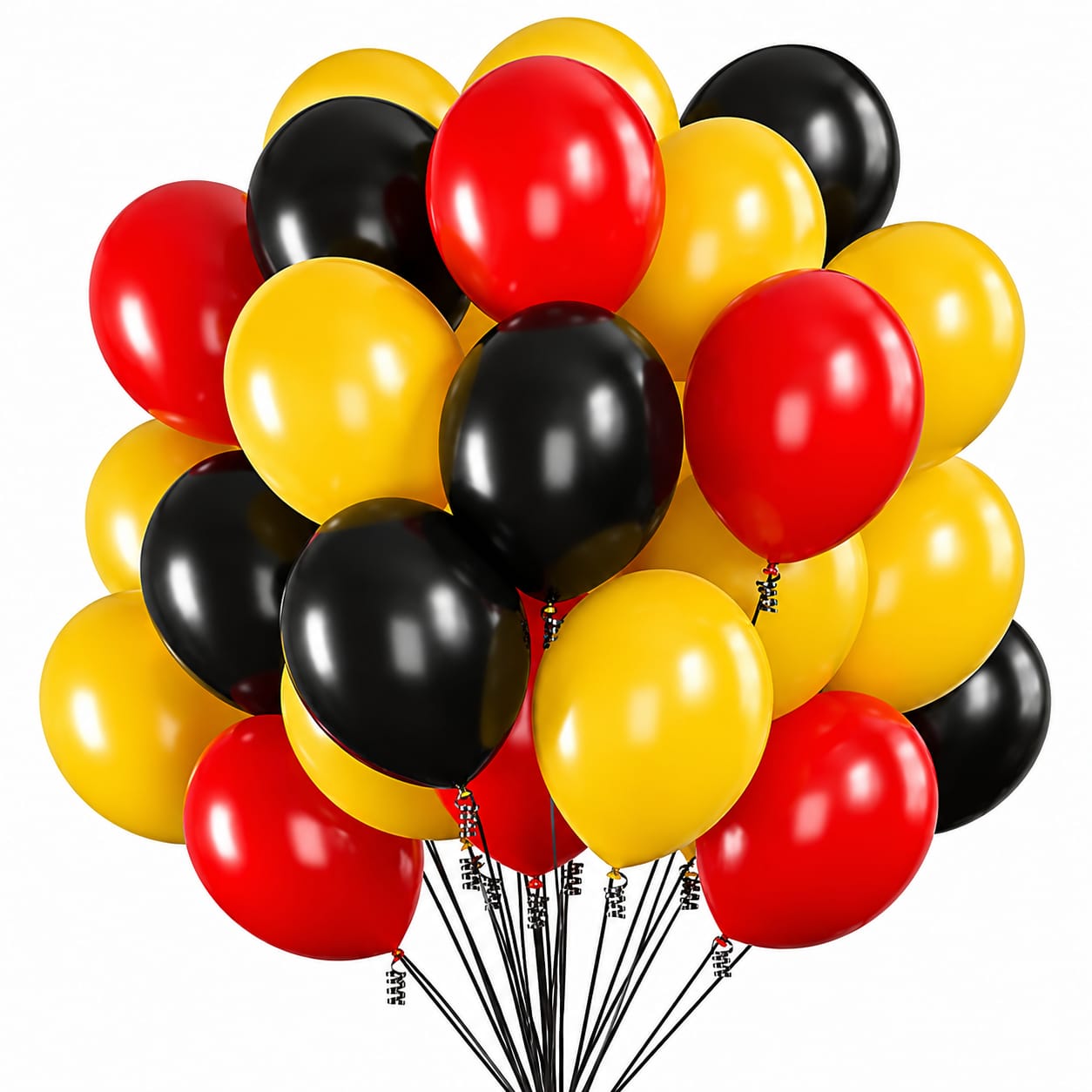 Racing Car/Bike Theme 12" Latex Balloon Decor Set (Pack of 12)