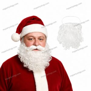 Santa White Beard Set