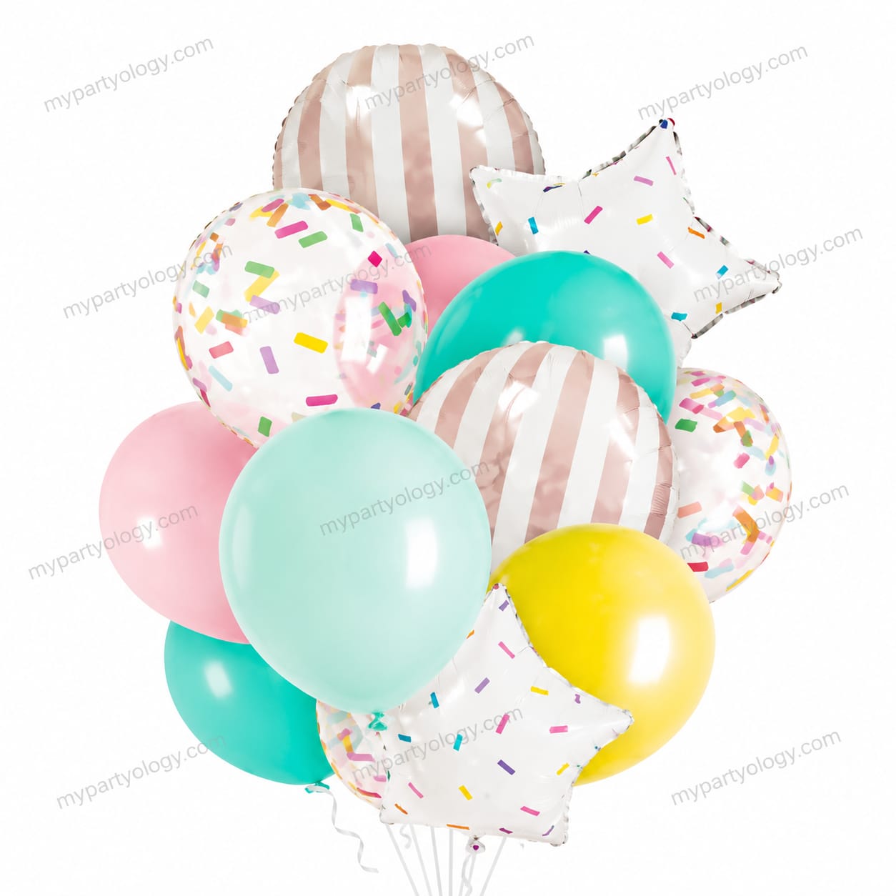Candy Crush Foil & Latex Balloon Set (Pack of 16)
