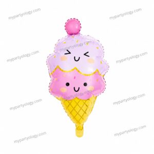 Pastel Pink & Purple Ice-Cream 24'' Foil balloon