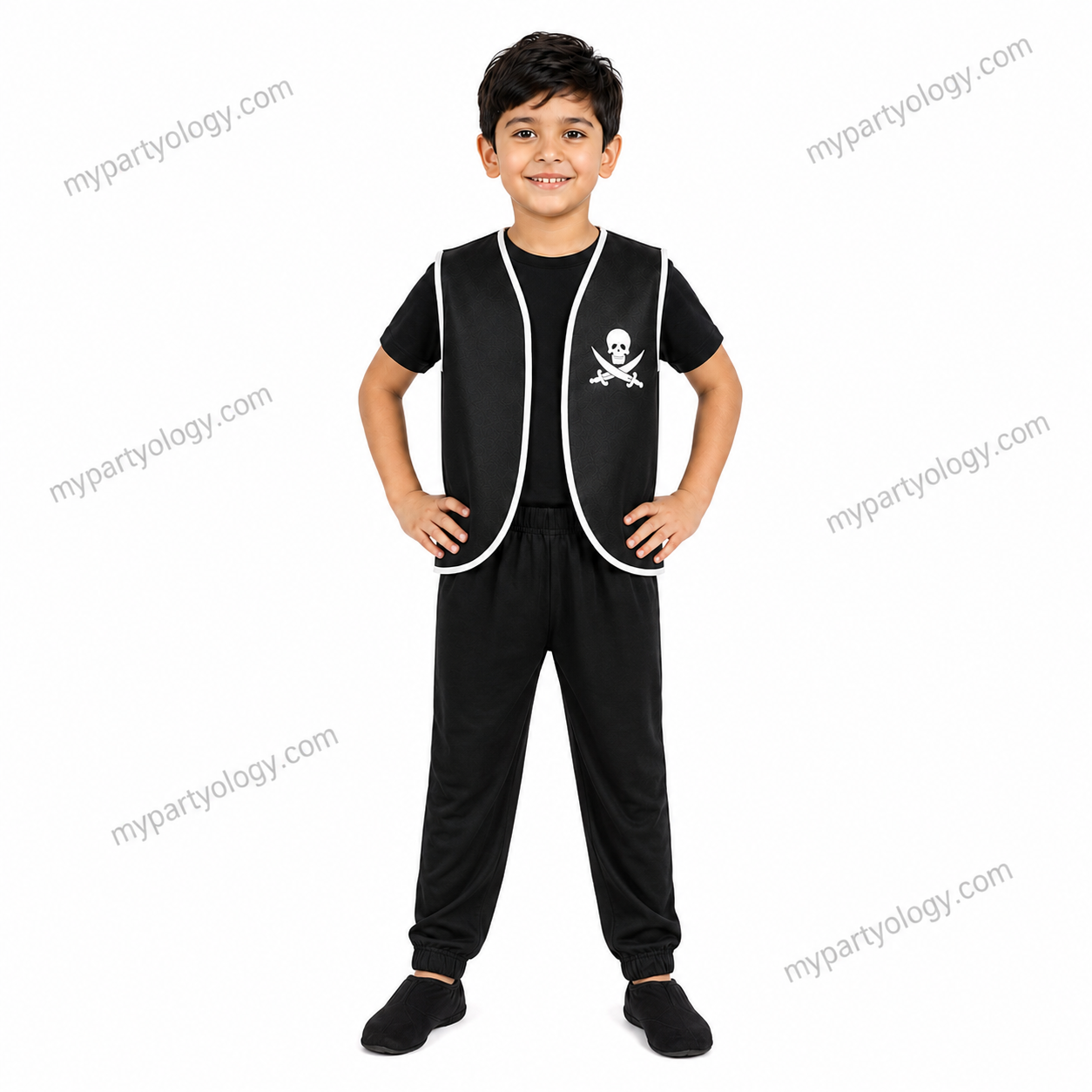 Kids Pirate Vest With Pant