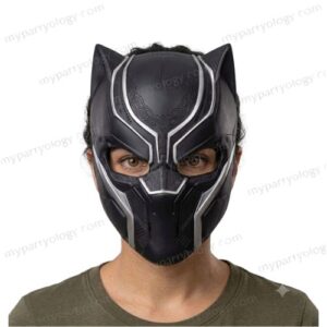 Black Panther Childs/Adult Plastic Mask