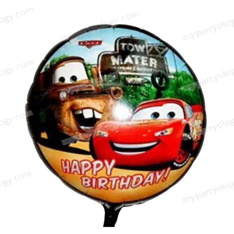 Cars Disney Happy Birthday 18'' Foil Balloon
