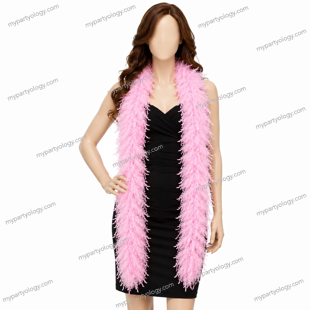 Light Pink Feather Boa (Pack of 1)