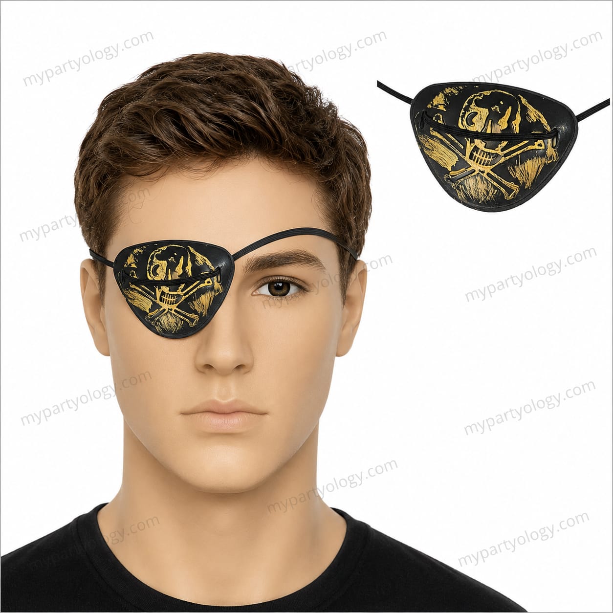 Pirate Gold Eye Patch