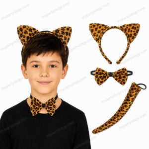 Cheetah Headband Set (Pack of 3)