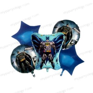 Batman Standing Foil Balloon Set (Pack of 5)