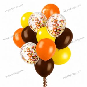Autumn Breeze Latex Balloon Set (Pack of 12)