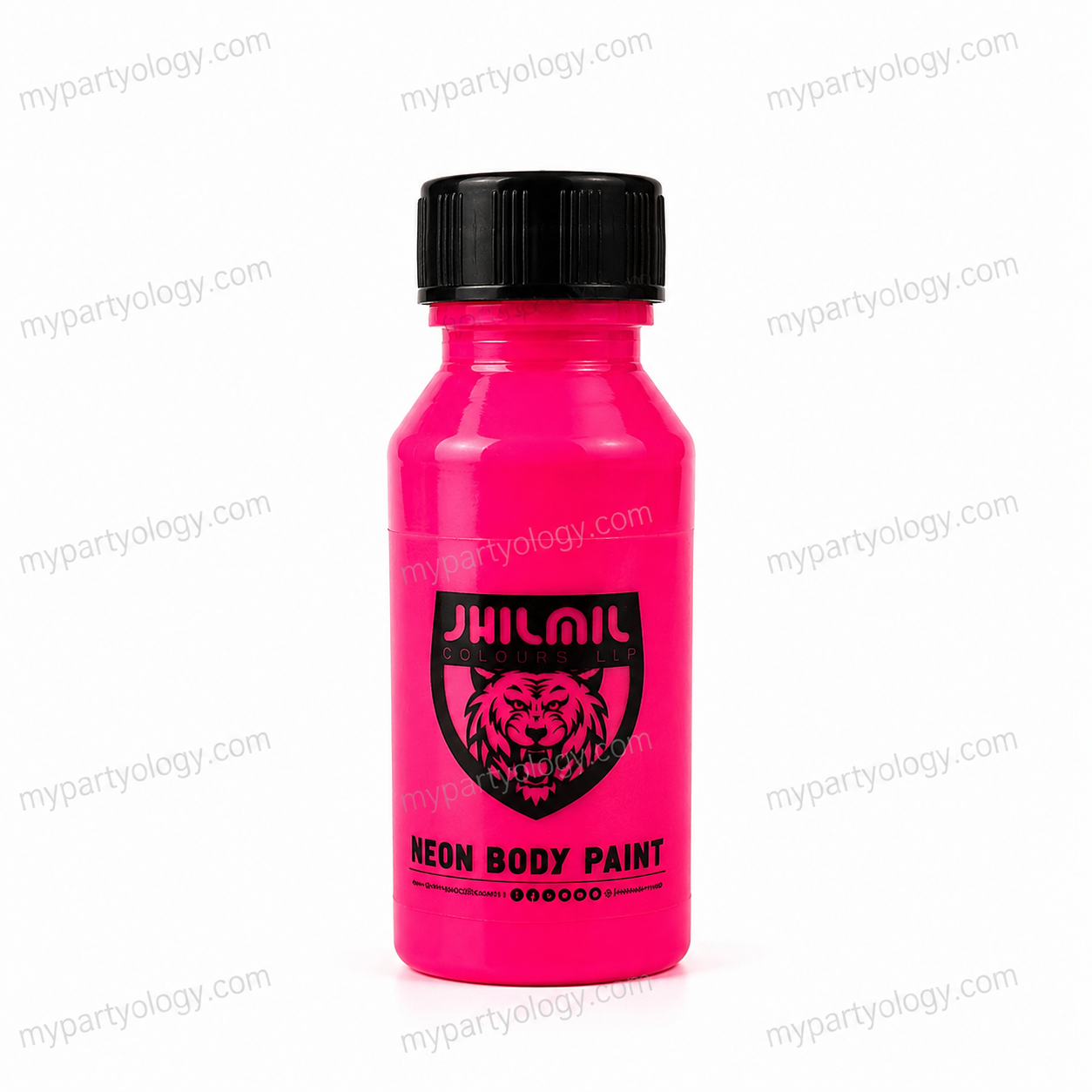 Assorted Neon Body Paint ( Pack Of 5 ) - Image 4