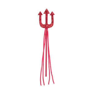 Red Sequin Devil Trident