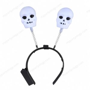 Skeleton LED Plastic Headband