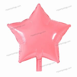 Pastel Pink Star 18'' Foil Balloon