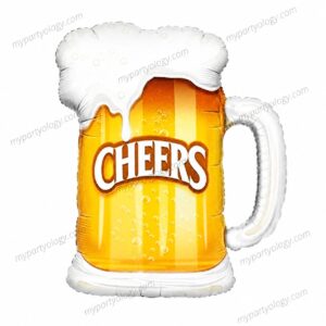 Beer Mug Cheers 32" Foil Balloon