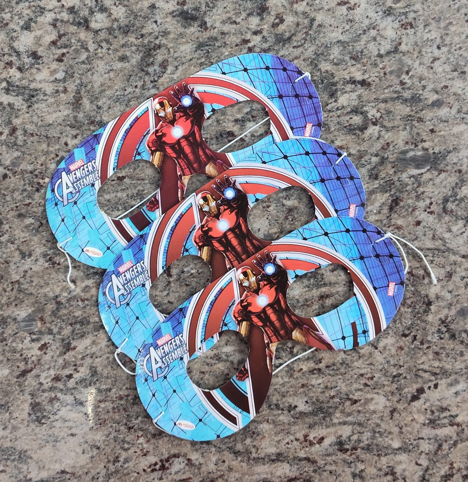 Avengers Marvel Eye Mask Set (Pack of 10)