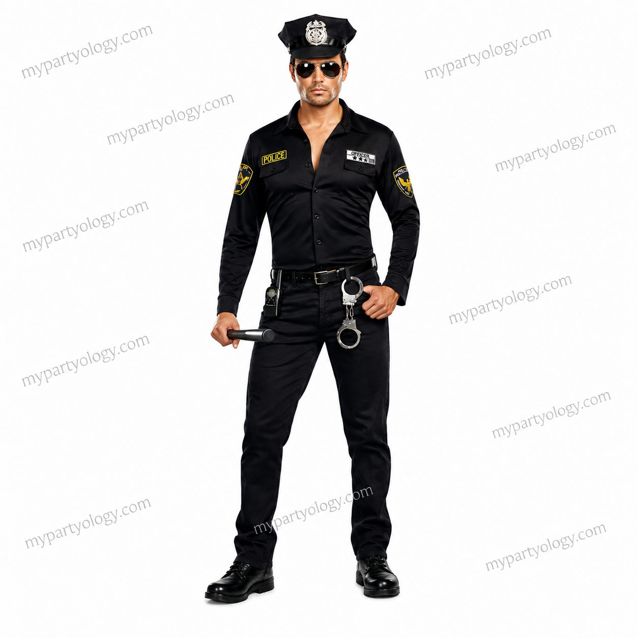 Male Adult Police Costume