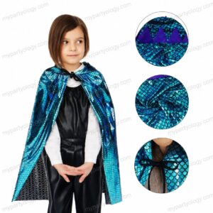 Dinosaur Sparkle Kids Cape