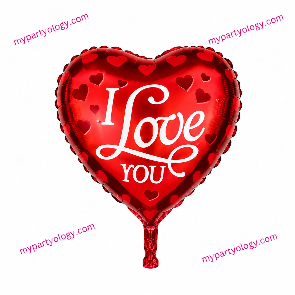 I Love You Red Heart 18' Foil Balloon