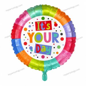 Its Your Day 18" Foil Balloon (Anagram)
