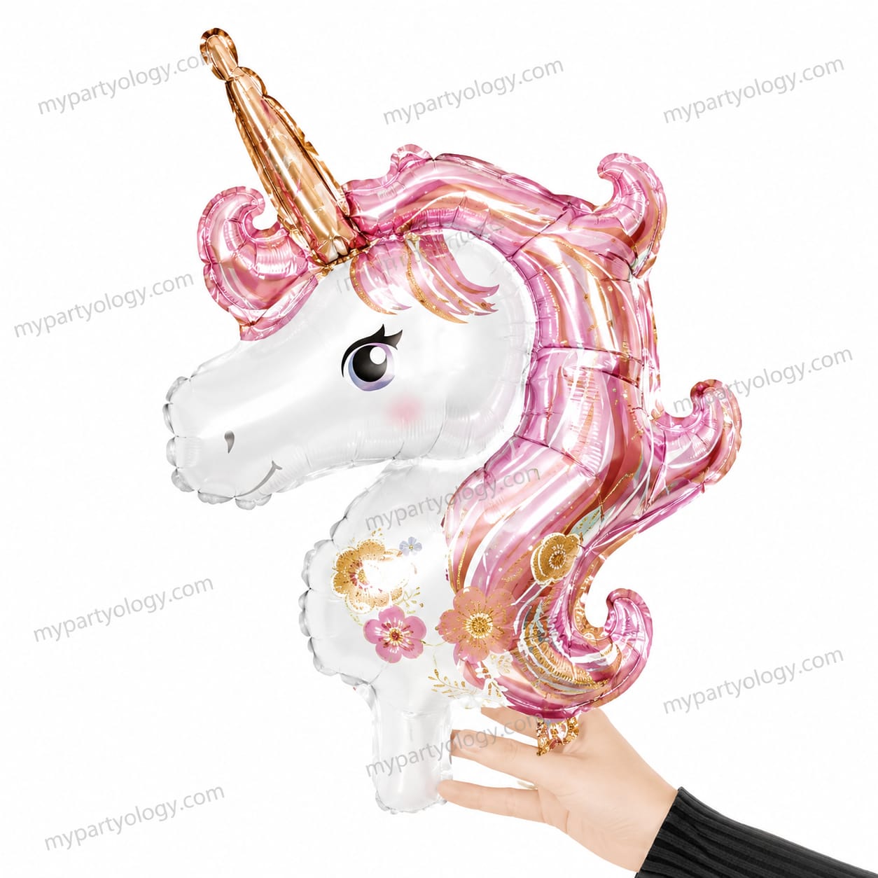 Unicorn Pastel Head 12" Foil Balloon