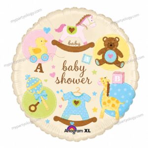 Baby Shower Classic Toys 18'' Foil Balloon (Anagram)