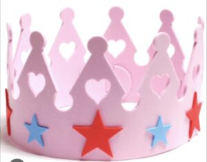 Baby Pink Foam Crown