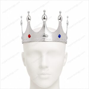 Silver Plastic Crown