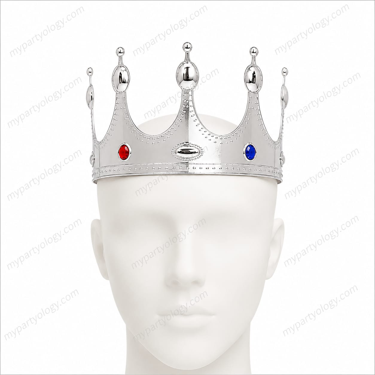 Silver Plastic Crown