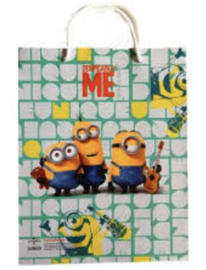 Minions Theme Paper Bags (Pack of 5)