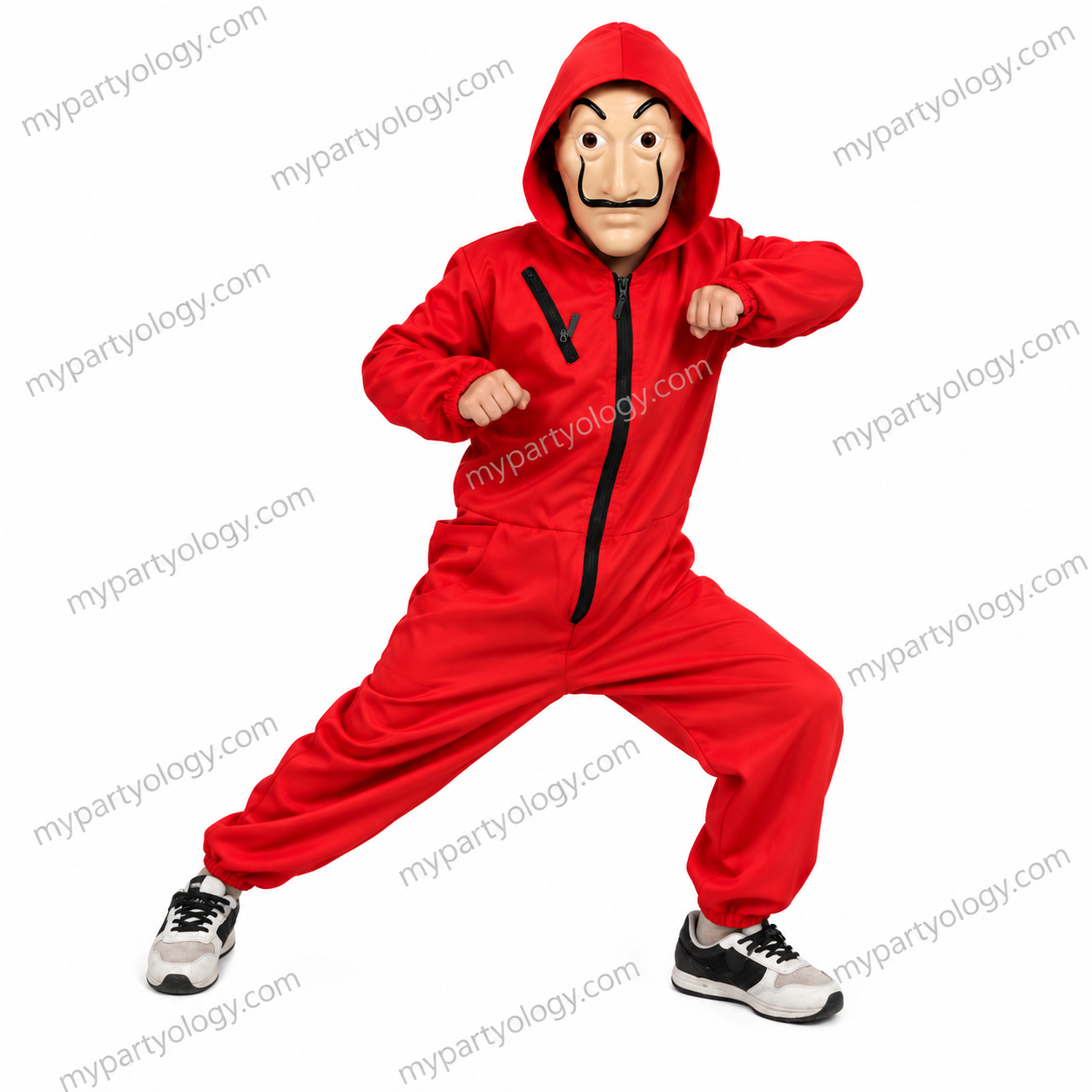 Money Heist With Mask Kids Costume