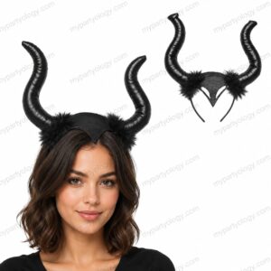 Maleficent Black Headband (Pack of 1)