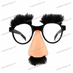 Funny Nose & Mustache Fancy Goggles (Pack of 1)