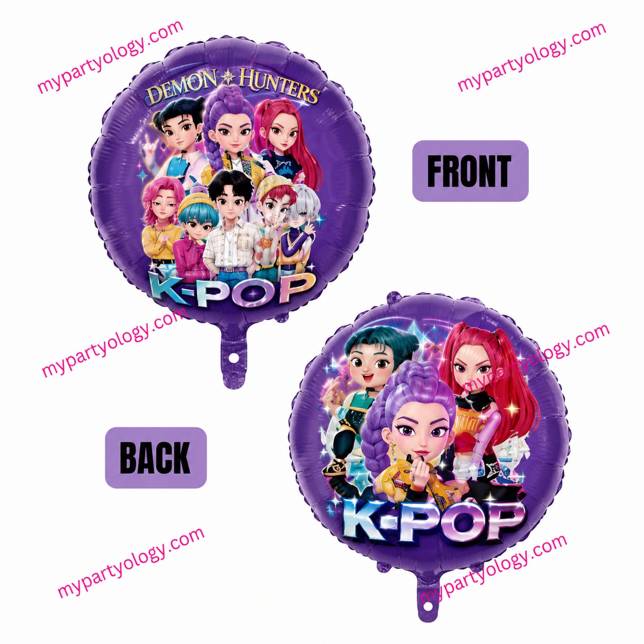 KPOP Demon Hunters (Huntrix) 18" Foil Balloon