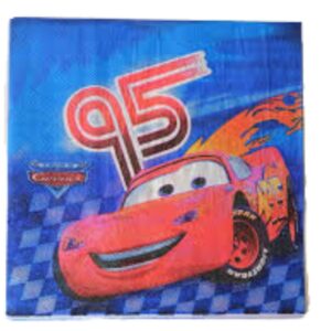 Cars Disney Paper Napkins (Pack of 20)