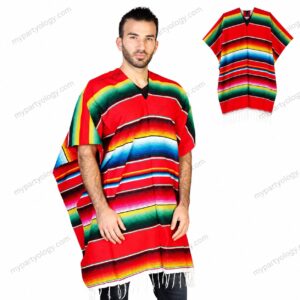 Mexican Colourful Poncho