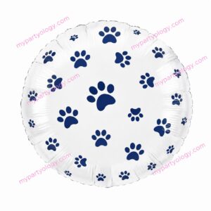 Paw Print 18'' Foil Balloon